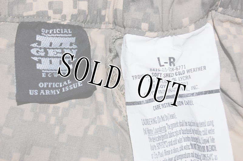 画像4: 米軍実物 GENIII TROUSER,SOFT SHELL COLD WEATHER　L-R (4)