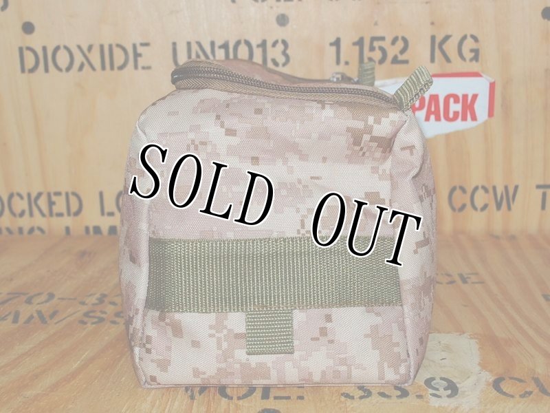 画像4: 米軍放出品 USMC デザートピクセル ポーチ (4)