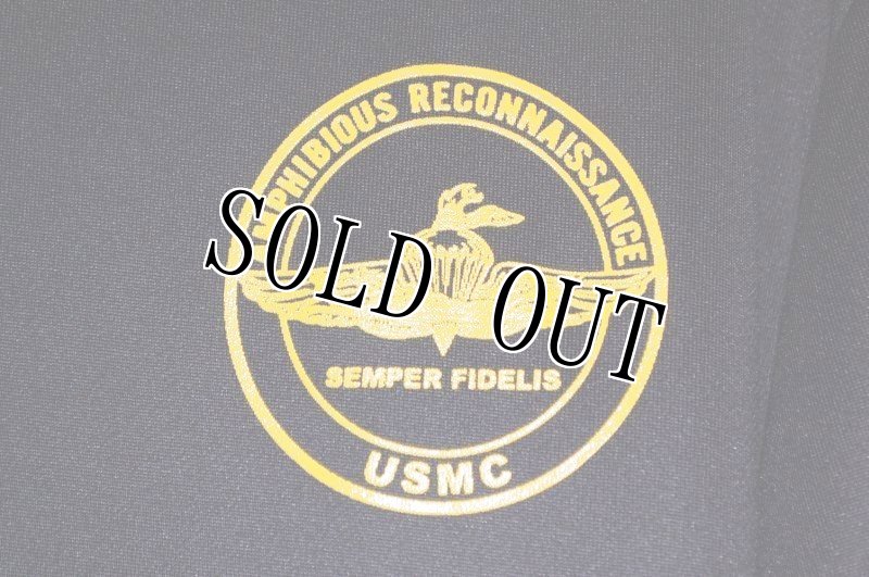 画像3: 沖縄 海兵隊実物 USMC AMPHIBIOUS  RECON スウェットパーカー XXL (3)