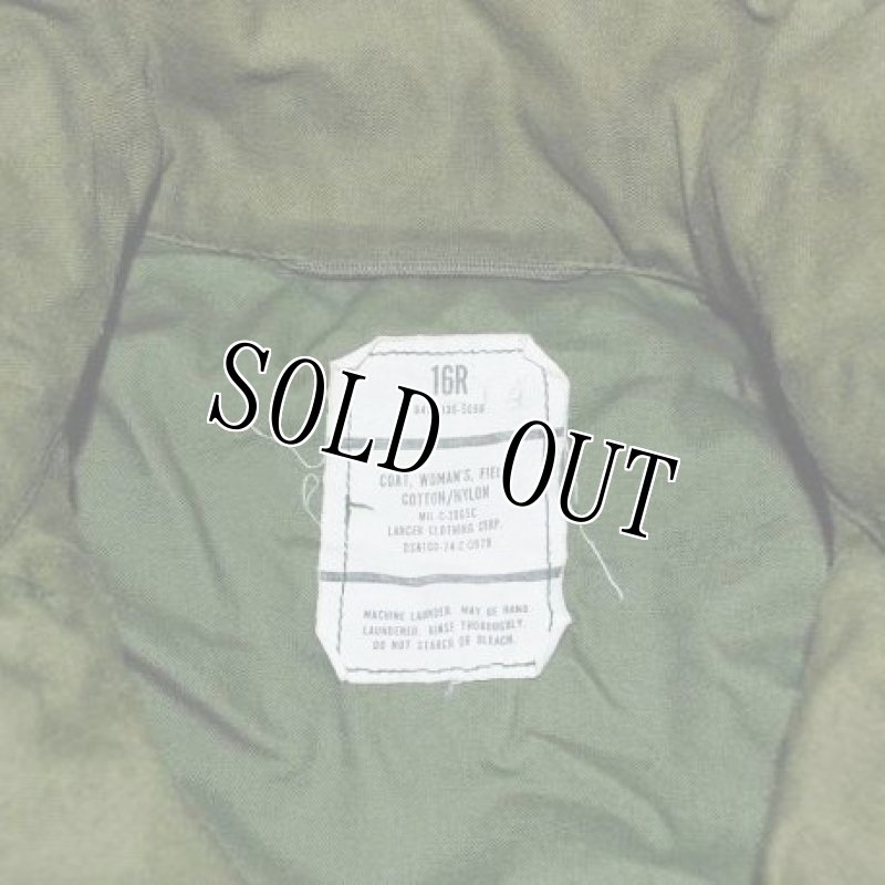 画像5: 米軍実物,WOMAN's　M-65フィールドジャケット　OD　16R (5)