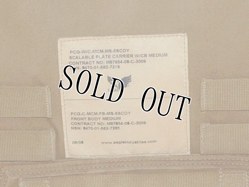 画像13: 海兵隊実物 EAGLE SCALABLE PLATE CARRIER　M (13)
