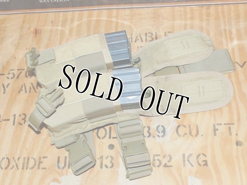 画像4: 米軍放出品 TAG Drop Leg M4/16 マガジンポーチ  (4)