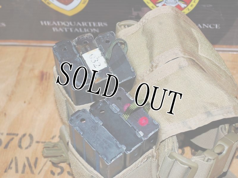 画像6: 米軍放出品 TAG Drop Leg M4/16 マガジンポーチ  (6)