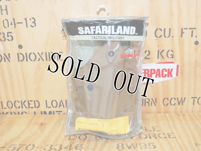 画像10: 海兵隊実物 SAFARILAND サファリランド   STX 6004-73-761  サファリランド タクティカルホルスター ベレッタ用 (10)