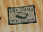 画像1: 米軍放出品 DSG ARMS TEXAS パッチ (1)