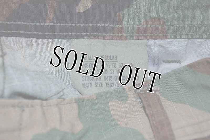 画像4: 米軍放出品,ウッドカモ 迷彩パンツ S-R (4)