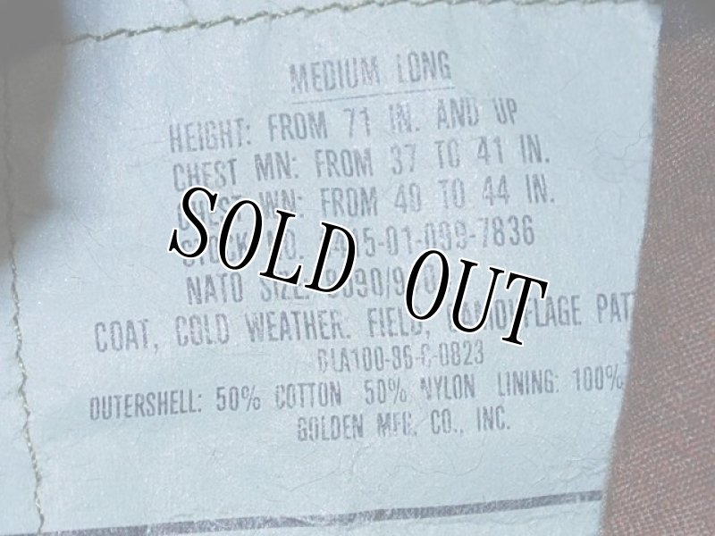 画像6: 米軍実物  M-65フィールドジャケット　M-L (6)