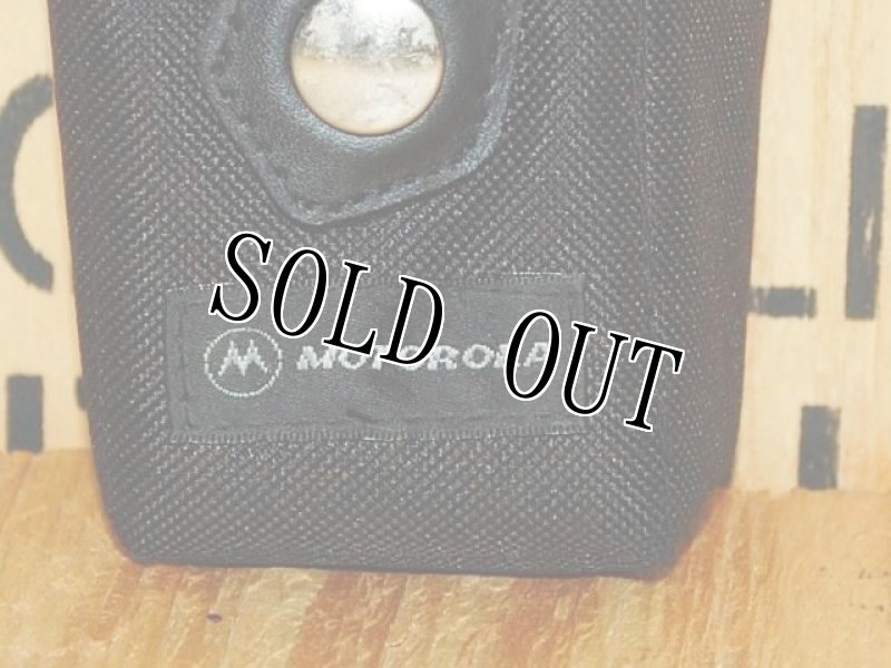 画像4: 米軍放出品 Motorola NTN8725A  High-Activity  ラジオポーチ FBI POLICE (4)