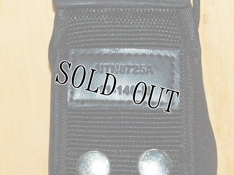 画像5: 米軍放出品 Motorola NTN8725A  High-Activity  ラジオポーチ FBI POLICE (5)