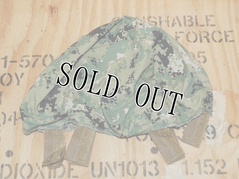 画像2: 米海軍実物 NWU Type III AOR2 ACH/MICH  ヘルメットカバー L/XL SEAL (2)