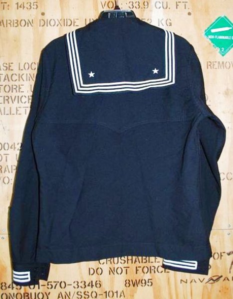 米海軍　サマードレス　軍服 米海軍実物,US NAVY セーラー 42L 制服/ドレス.（シャツ・パンツ