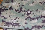 画像8: 米軍実物　US NAVY,　迷彩ジャケット　TYPEIII　M-L (8)