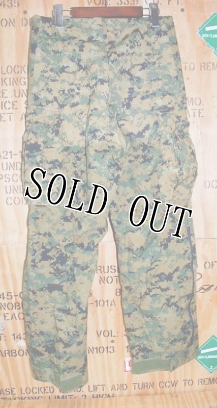 画像3: 米軍実物.USMC マーパット GORE-TEX　ゴアテックスパンツ　S-R (3)