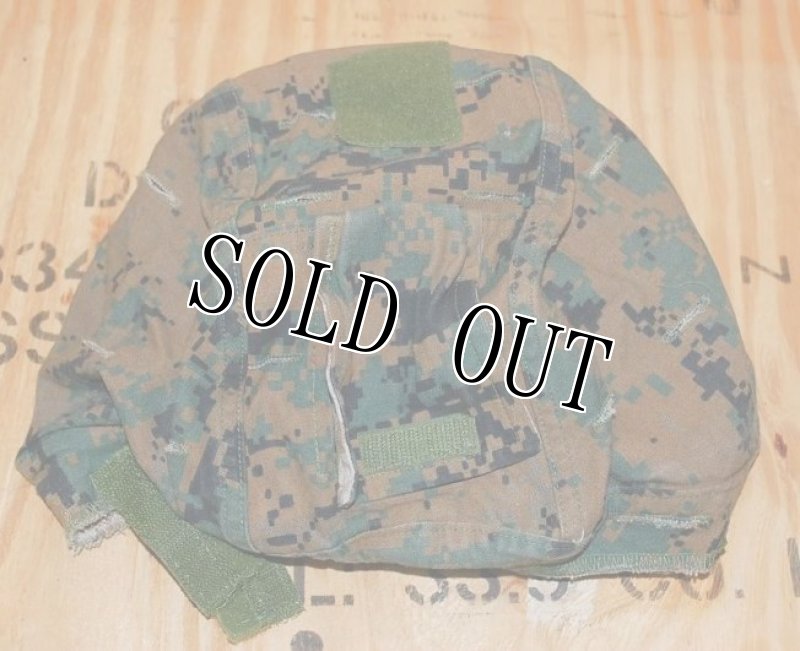 画像5: 米軍実物 マーパット　リバーシブルヘルメットカバー　M/L　MICH (5)