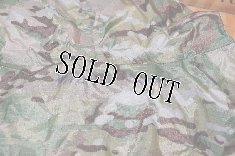 画像3: 米軍放出品 マルチカム　ポンチョ　雨具/レインウェアー (3)