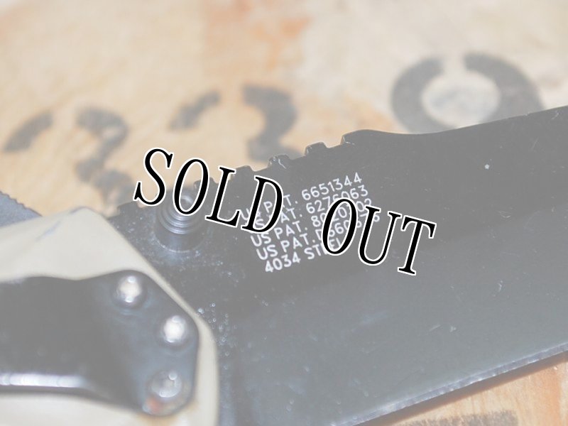 画像6: 海兵隊放出品 Smith&Wesson Black Ops 3   アシストフリッパーナイフ (6)