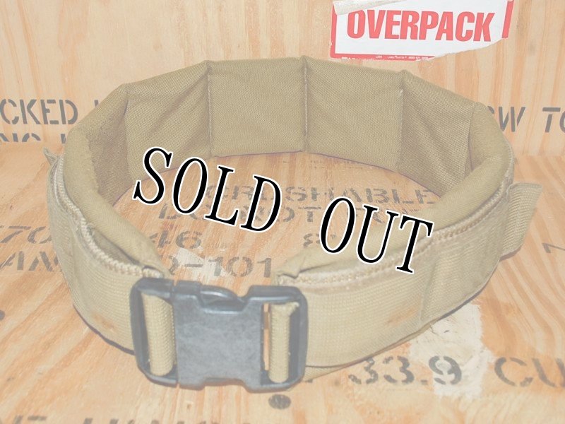 画像1: 米軍放出品 TAG  パトロールベルト（MOLLE Padded Patrol Belt） (1)