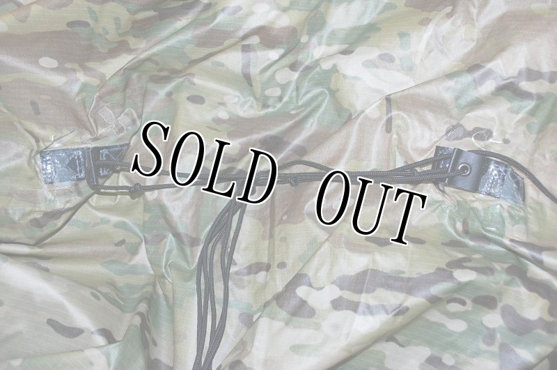 画像4: 米軍放出品 マルチカム　ポンチョ　雨具/レインウェアー (4)