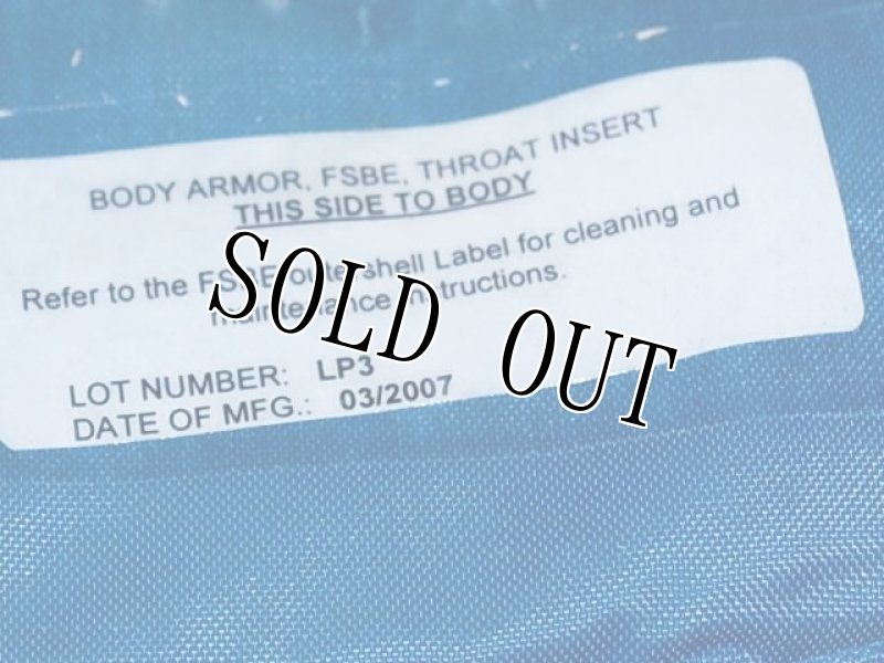 画像5: 希少!!米軍実物 Eagle CIRAS Ballistic Collar  スロートガードプロテクター 喉 FSBE DEVGRU/MARSOC (5)