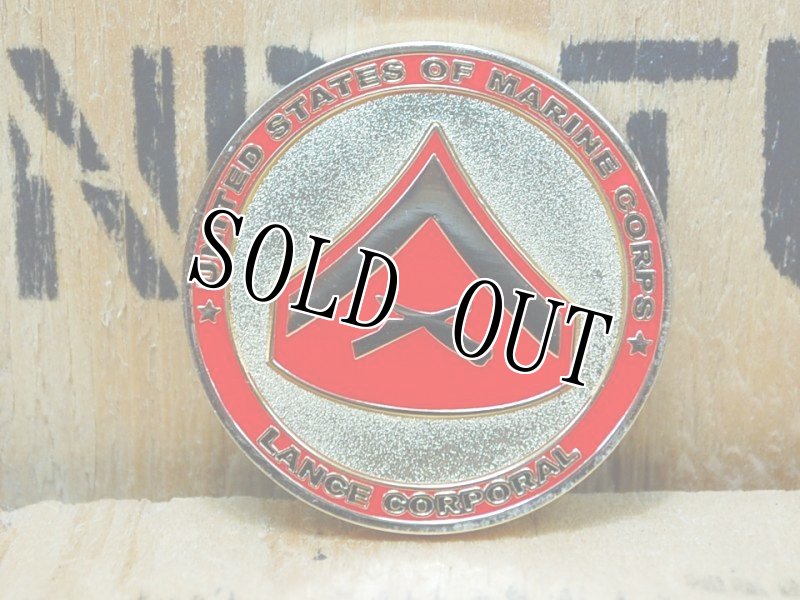 画像2: 海兵隊実物 USMC  (LCpl)  チャレンジコイン (2)