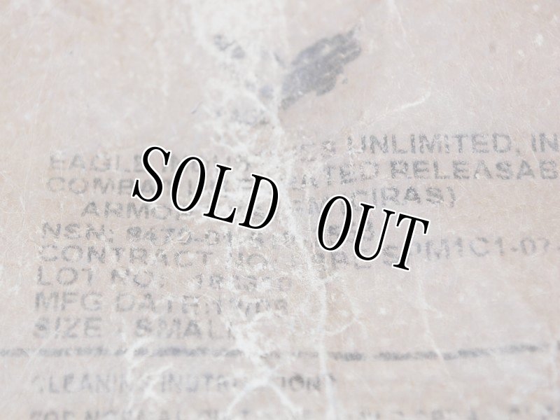 画像14: 希少!!米軍実物 イーグル リリーサブルアーマーベスト CIRAS  S (14)