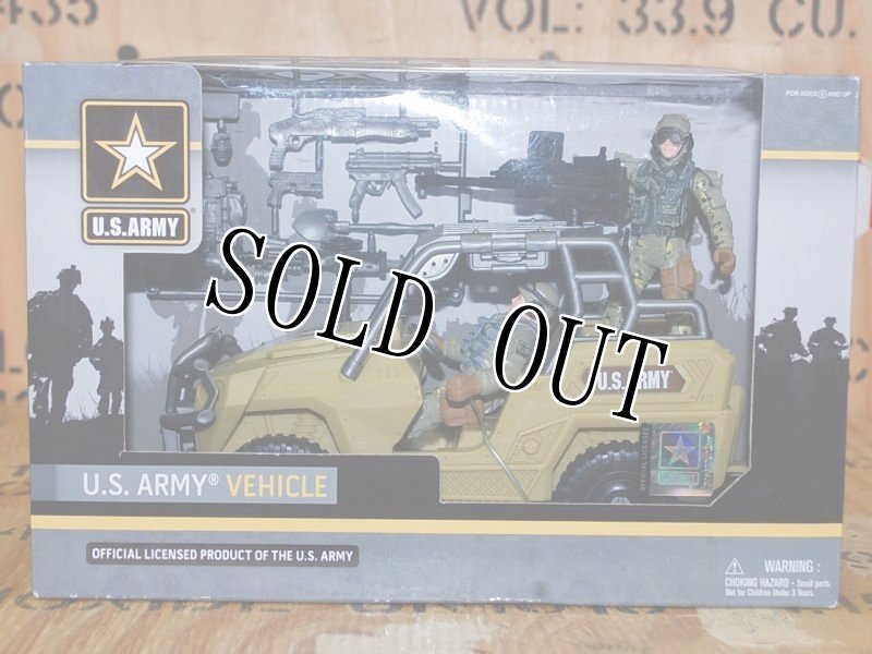画像1: 米軍放出品 U.S. Armyオフシャル Patrol Vehicle／Soldier Figures (1)