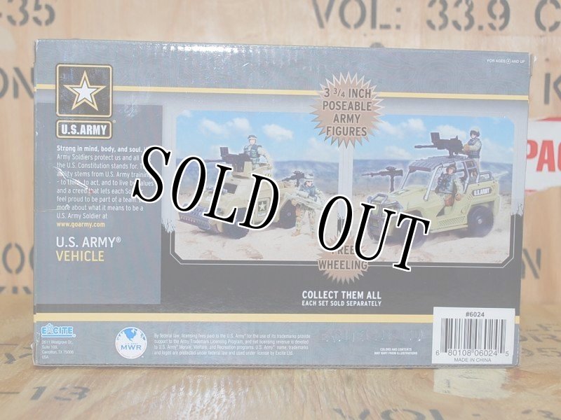 画像3: 米軍放出品 U.S. Armyオフシャル Patrol Vehicle/Soldier Figures (3)