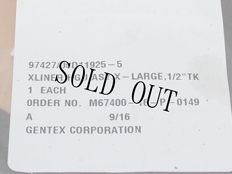 画像3: 米軍実物 Gentex X Liner for HGU Flight Helmet 1/2 thick  (3)