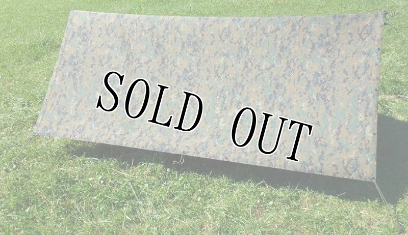 画像3: 海兵隊実物 USMC ピクセル フィールド   リバーシブル タープ (3)