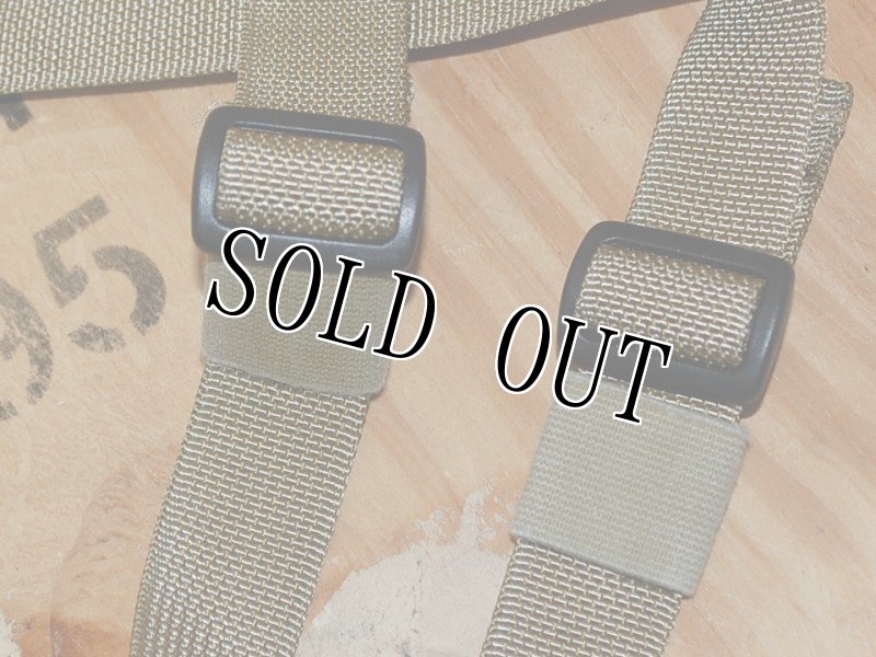 画像4: 米軍実物 EAGLE製 ウェブベルトサスペンダーKH (4)