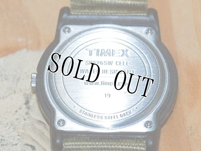 画像4: 米軍放出品 TIMEX  ミリタリー Camper ODナイロン ストラップ (4)