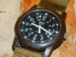 画像3: 米軍放出品 TIMEX  ミリタリー Camper ODナイロン ストラップ (3)