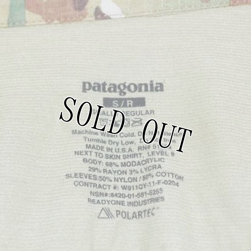 画像4: 米軍実物 マルチカム Patagonia パタゴニア L9  コンバットシャツ S-R (4)