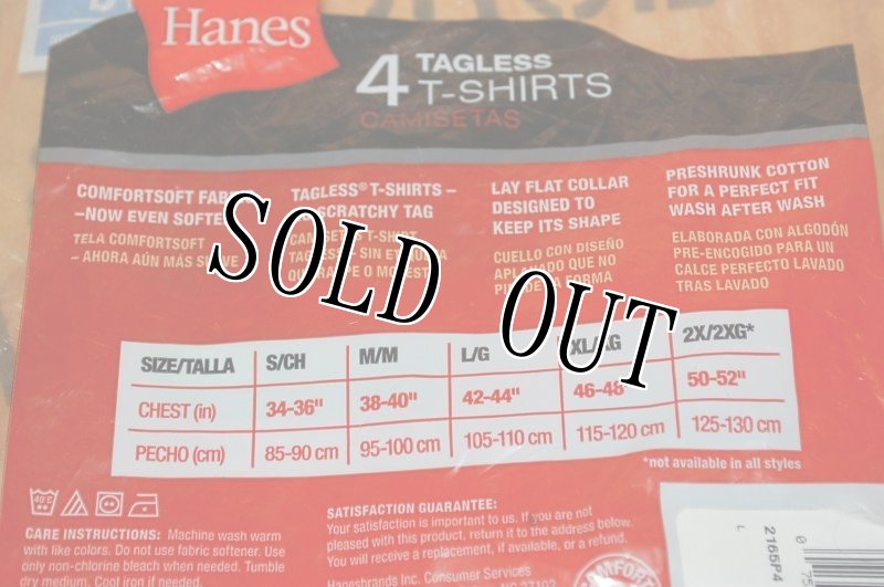 画像4: 米軍放出品　Hanes ヘインズ　Tシャツ2枚セット　LARGE (4)