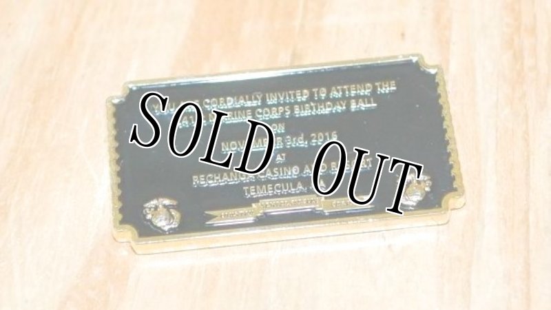 画像2: 海兵隊実物 combat logistics regiment 2016  モニュメント コイン (2)