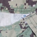 画像7: 米軍実物,US NAVY,　AOR2　NUW　迷彩パンツ　TYPEIII　M-XS (7)