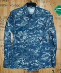 画像1: 米軍実物　US NAVY,　迷彩ジャケット　32-X SHORT (1)