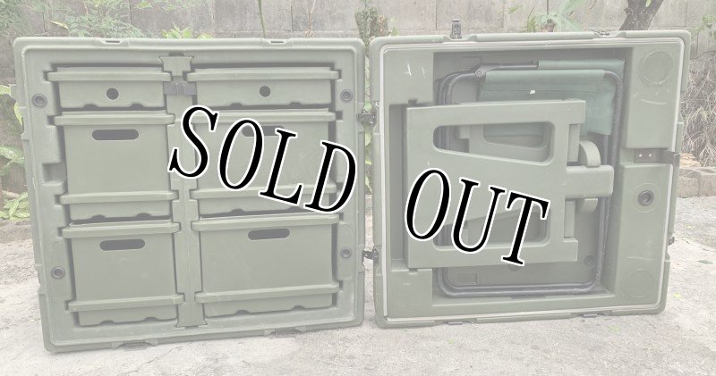 画像3: 米軍実物 ペリカン HARDIGG 野戦用フィールドデスク　OD (3)