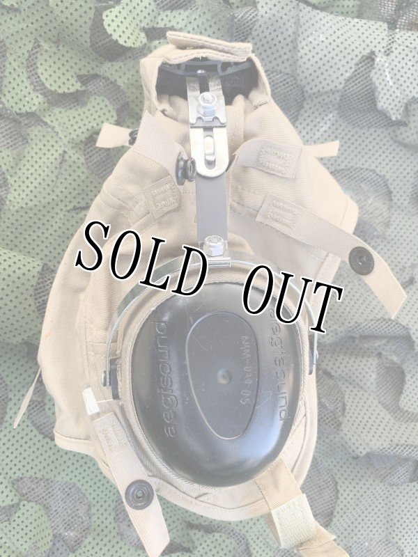 画像4: 米海軍実物 aegisound イヤーマフ CLOTH HELMET セット  防音ヘッドホン  (4)