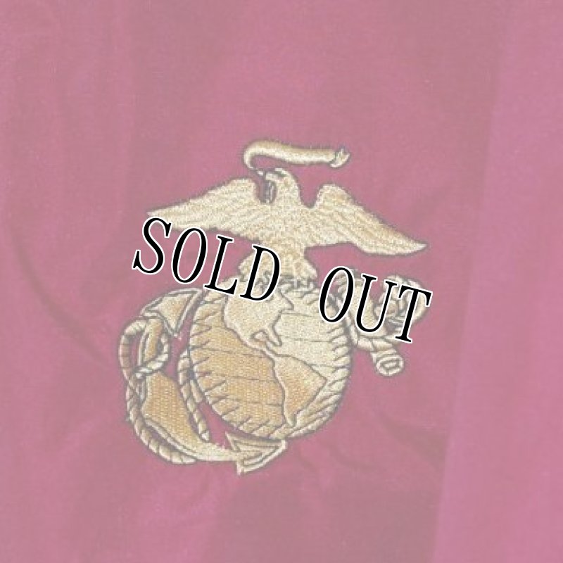 画像2: 米軍放出品 USMC刺繍 ウィンドブレーカー MEDIUM (2)