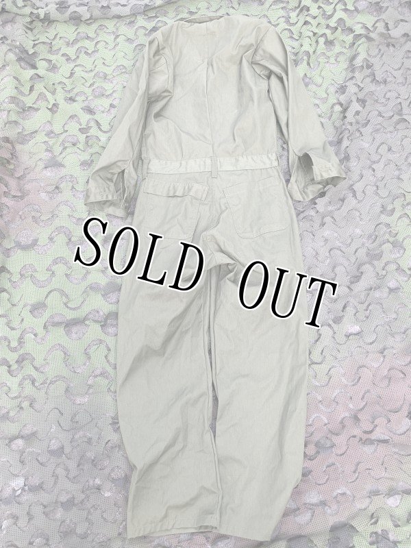 画像8: 米軍実物 カバーオール/つなぎ　36S OD (8)