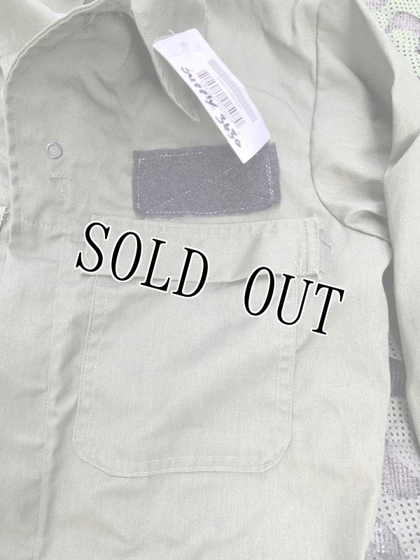 画像3: 米軍実物 カバーオール/つなぎ　36S OD (3)