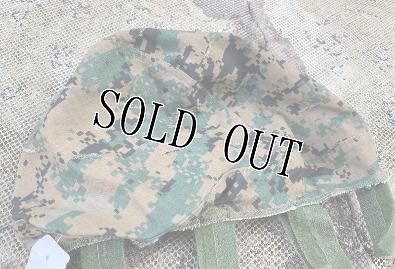 画像2: 米軍実物 マーパット　リバーシブルヘルメットカバー　M/L (2)