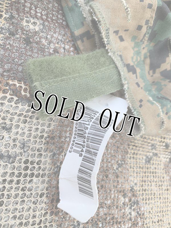 画像5: 米軍実物 マーパット　リバーシブルヘルメットカバー　M/L (5)