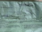 画像6: 米軍実物　 US INSTRUCTION SHEET M18A1 ANTIPERSONNEL MINE BAG  (6)