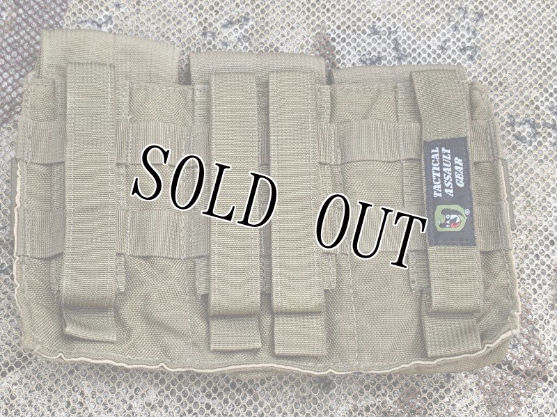 画像3: 米軍放出品 TACTICAL ASSAULT GEAR  M4/M-16 Mag Pouch - Six MAg (3)