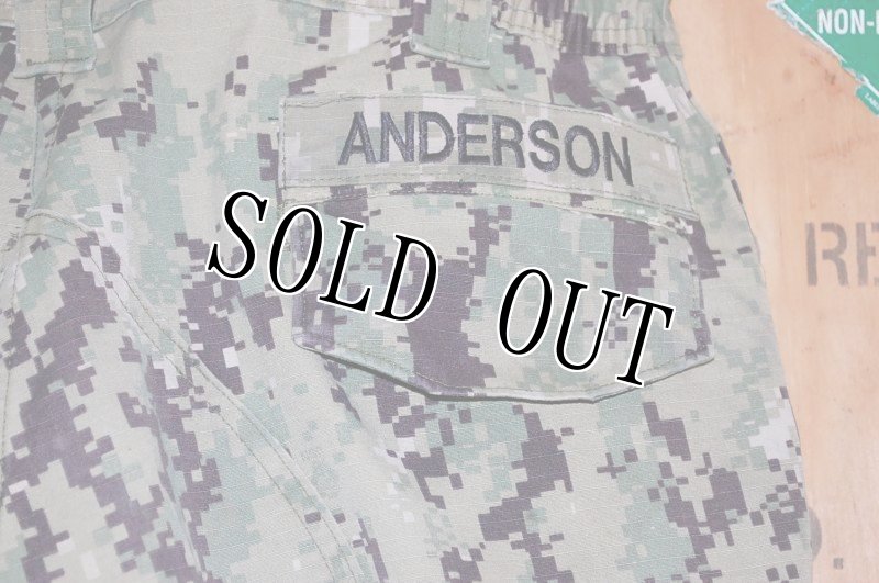 画像5: 米軍実物,US NAVY,　AOR2　NUW　迷彩パンツ　TYPEIII　L-R (5)