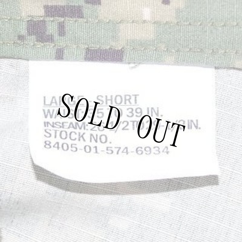 画像4: 米軍実物,US NAVY, AOR2 NUW 迷彩パンツ TYPEIII L-S (4)