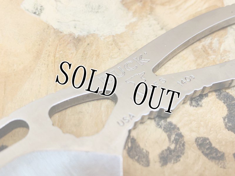 画像4: 米軍放出品 バックナイフ BUCK　140SSS パックライト・スキナーSV　  　アウトドア・サバイバル (4)