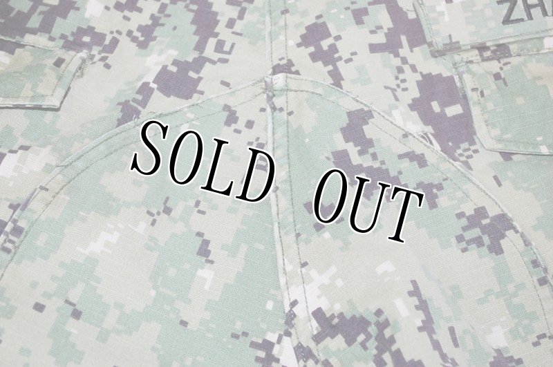 画像7: 米軍実物,US NAVY, AOR2 NUW 迷彩パンツ TYPEIII L-S (7)